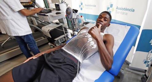 ديمبلي يجتاز الفحوصات الطبية مع برشلونة
